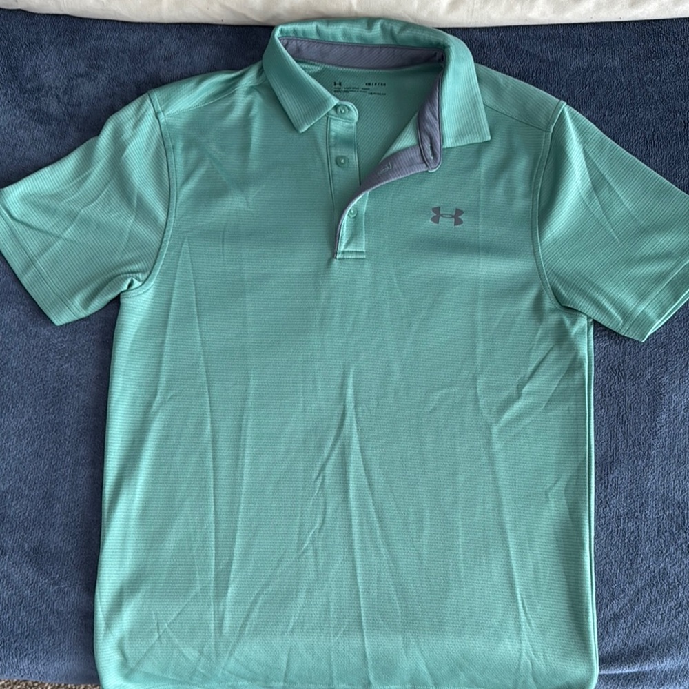 Under Armour Men's Green Polo Shirt